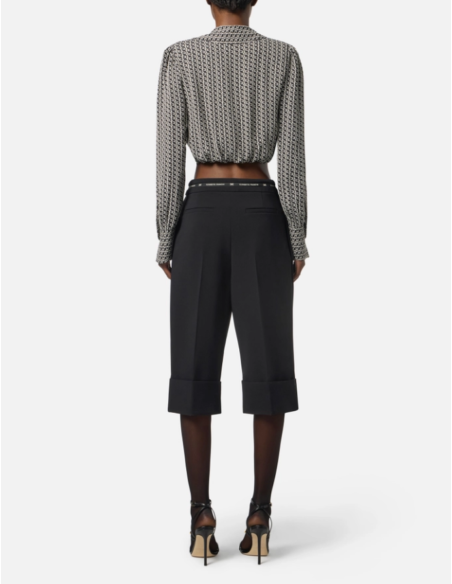 ELISABETTA FRANCHI Bermuda noir - PA116