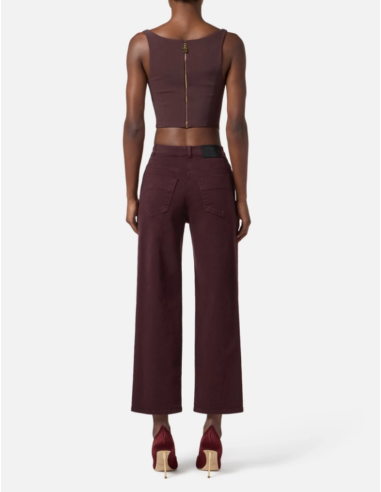 denim bordeaux elisabetta franchi nice