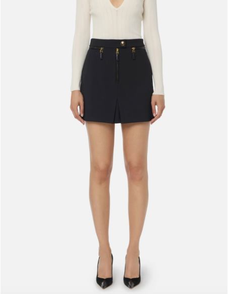 ELISABETTA FRANCHI Jupe noire - GO131