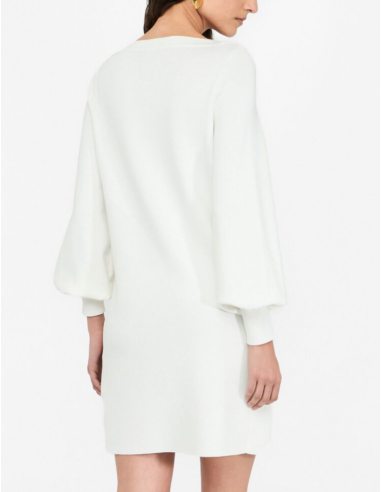 robe blanche hiver liu jo boutique nice