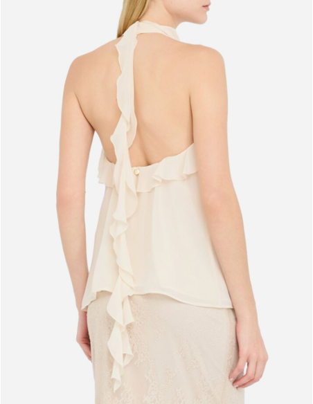 top noué cou liu jo nice boutique