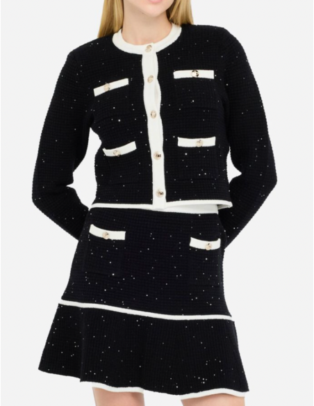 veste lurex liu jo nice boutique