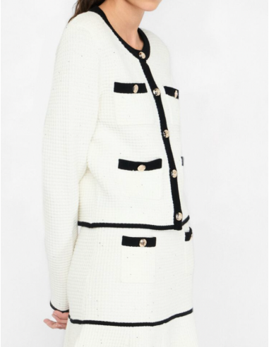 gilet maille liu jo nice boutique