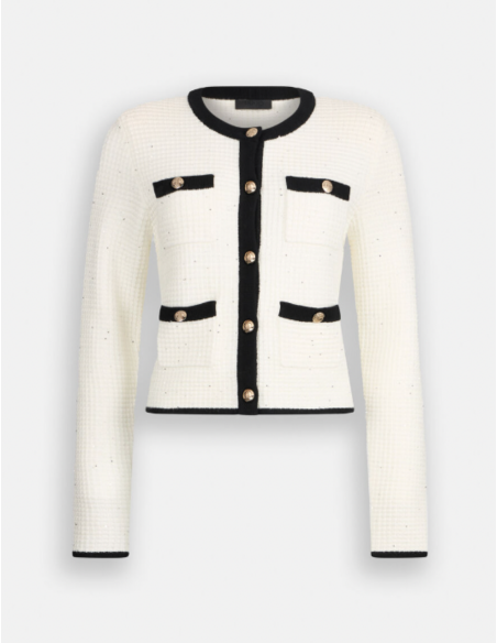 veste lurex liu jo nice boutique