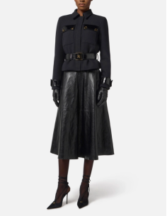 blouson noir elisabetta franchi nice boutique 2