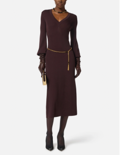 robe pull bordeaux femme luxe 2