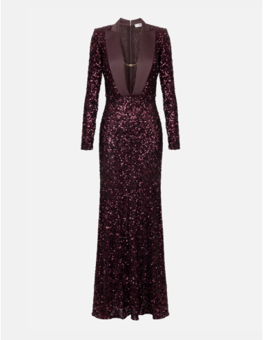 robe sequins elisabetta franchi boutique nice