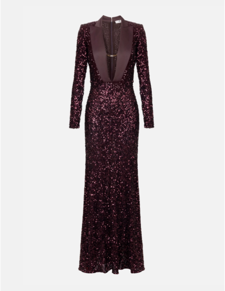 robe sequins elisabetta franchi boutique nice