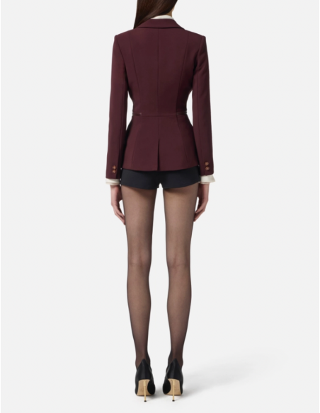 veste merlot elisabetta franchi nice shopping