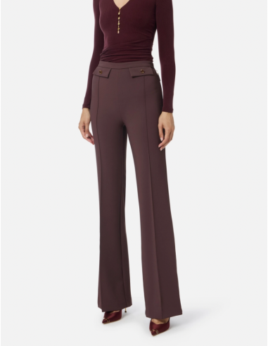 pantalon evasé elisabetta franchi nice boutique