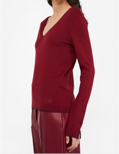 pull de marque femme col v