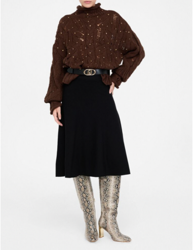 jupe noire liu jo nice boutique