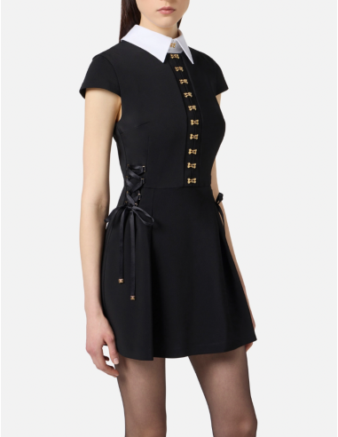 robe col blanc elisabetta franchi nice boutique