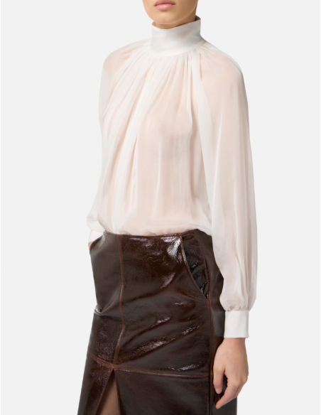 chemise soie elisabetta franchi nice boutique