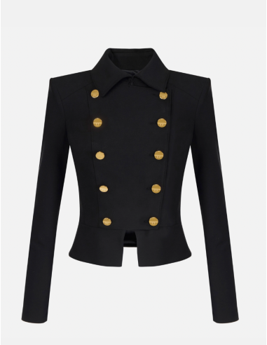 veste noire elisabetta franchi boutique