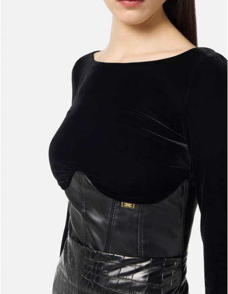 top noir elisabetta franchi boutique nice