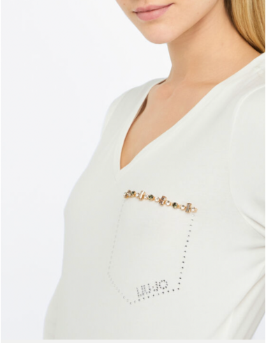 tshirt strass liu jo nice boutique 06