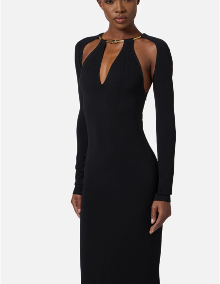 robe noire elisabetta franchi nice boutique