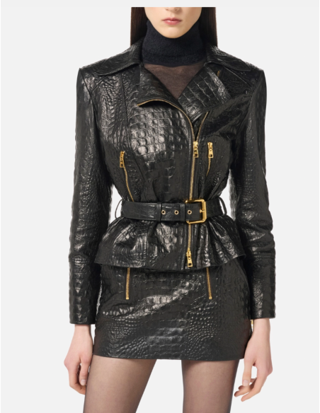 blouson cuir elisabetta franchi nice 06 shopping