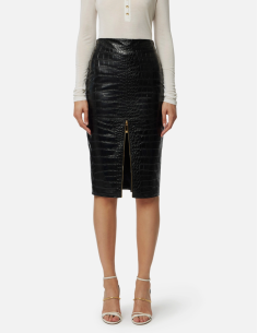 jupe similicuir elisabetta franchi nice boutique 2