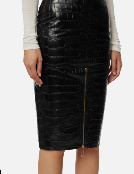 jupe croco elisabetta franchi nice boutique