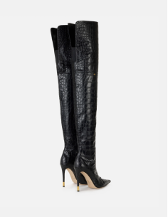 Bottes crocodile elisabetta franchi nice boutique 2
