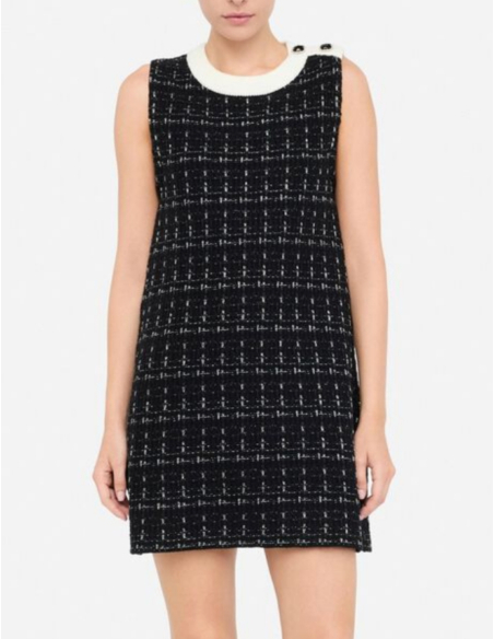 robe noir et blanche de marque