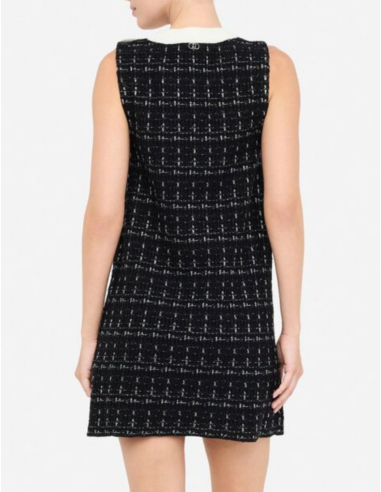 robe courte tweed de marque