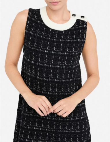 robe manches courtes laine marque