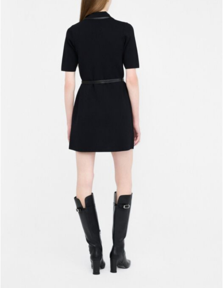 robe noire décontractée liu jo