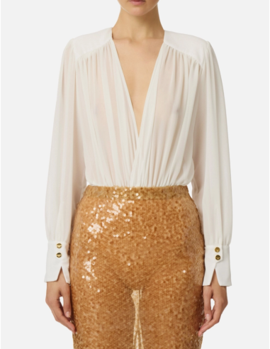 Body en voile habillé