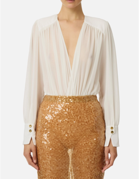 Body en voile habillé