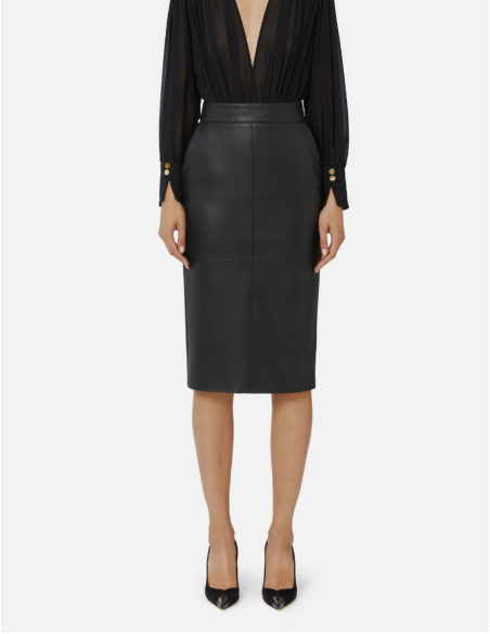 Jupe Noir midi