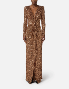 Robe Red Carpet Elisabetta Franchi à Nice 2