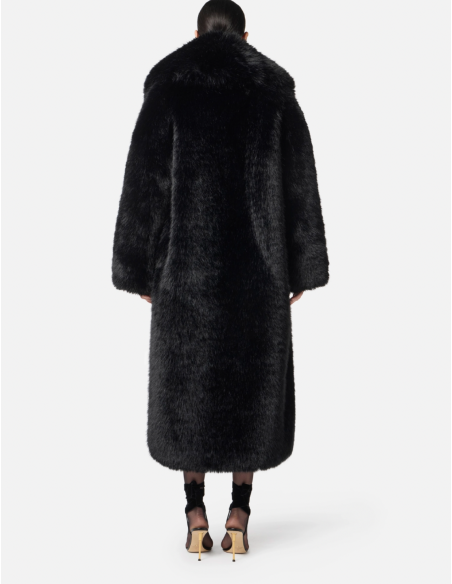 Manteau en imitation fourrure