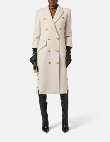 Manteau en drap de laine
