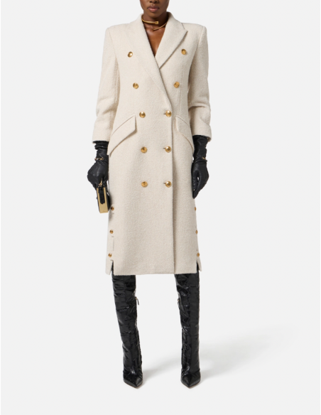Manteau en drap de laine