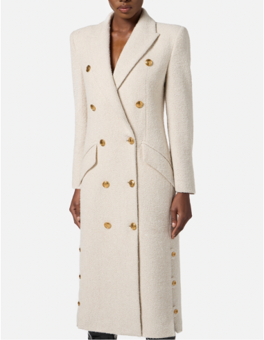 Manteau écru pour femme