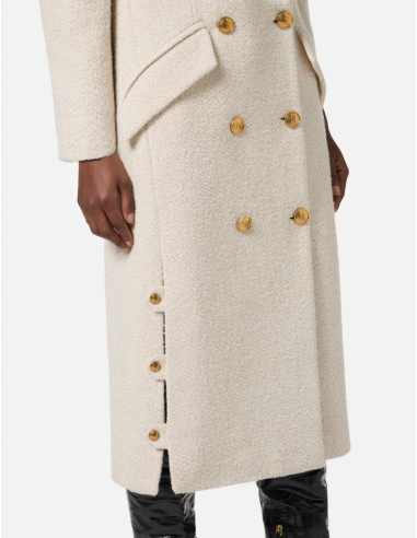 manteau blanc pour femme