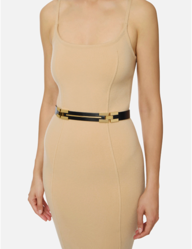 ceinture logo elisabetta franchi