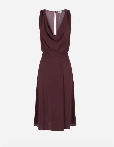Elisabetta Franchi viscose georgette dress