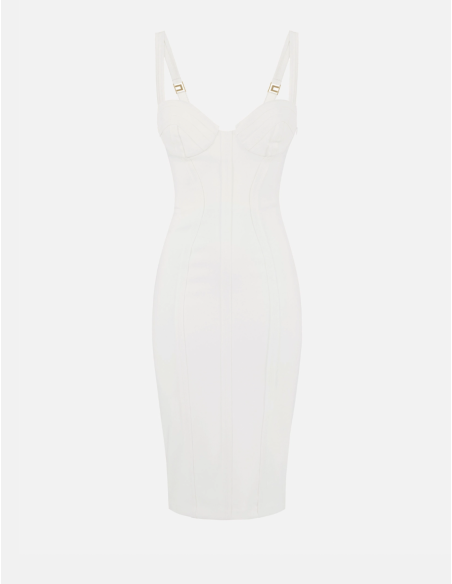 Elisabetta Franchi lightweight crepe dress