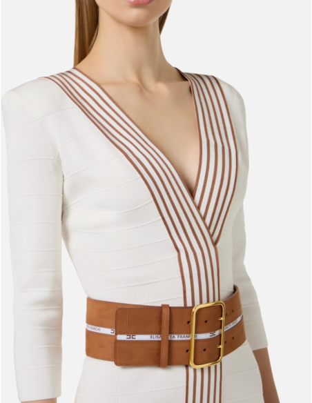 Elisabetta Franchi knit fashion dress