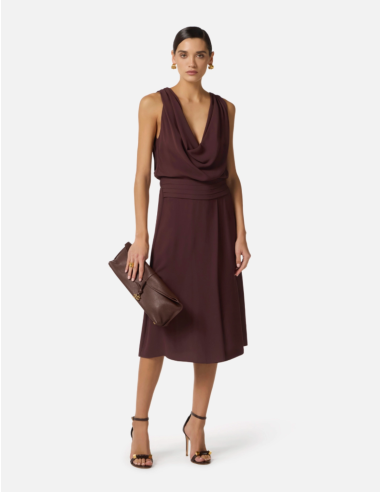 Elegant fluid Elisabetta Franchi dress