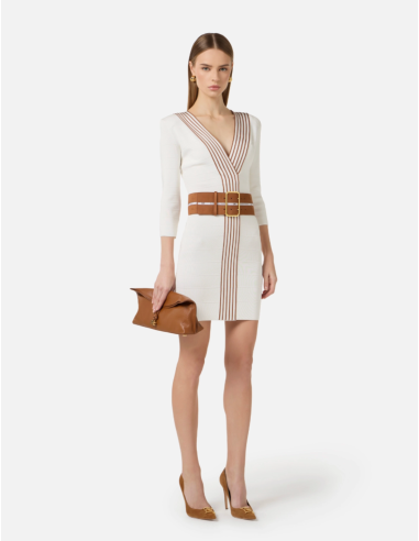 luxury finish design dress elisabetta franchi