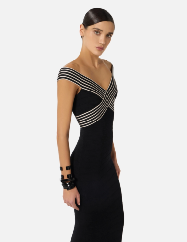 Maxi knit dress comfortable sophisticated outfit