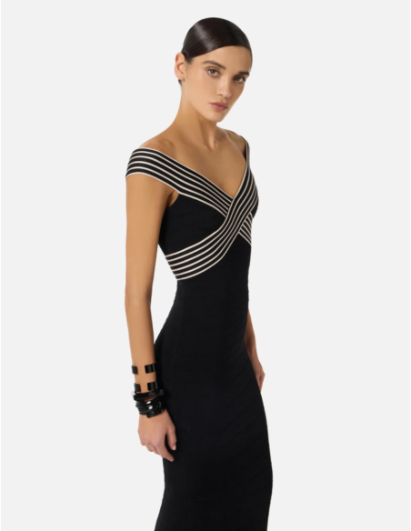 Maxi knit dress comfortable sophisticated outfit