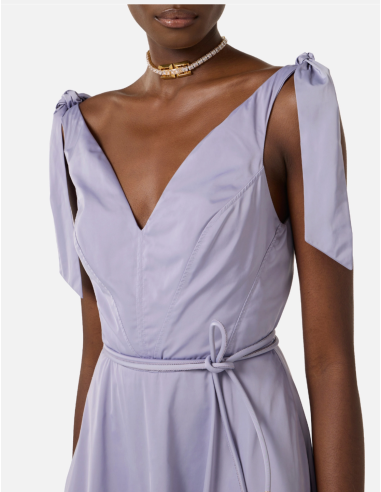 Lightweight voile dress contemporary fashion