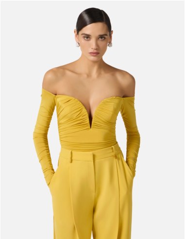 Elisabetta Franchi long sleeves bodysuit