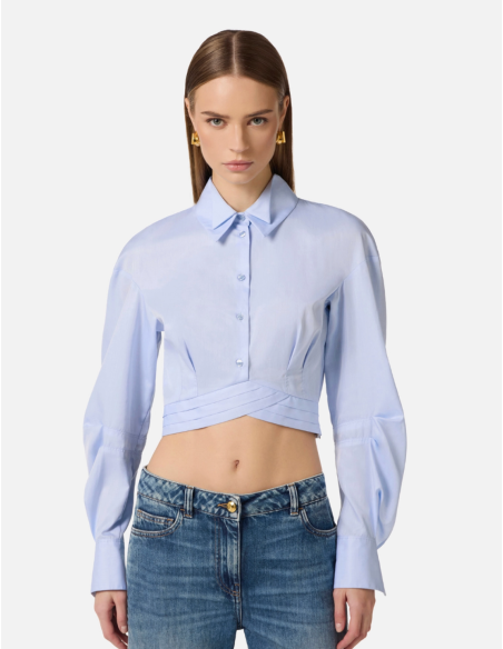 Elegant women’s cotton shirt premium design